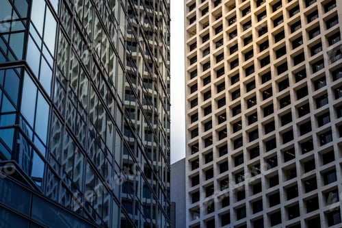 Preview: Modern Office Building Detail, Glass Surface