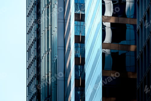 Preview: Windows Of Commercial Building In Hong Kong