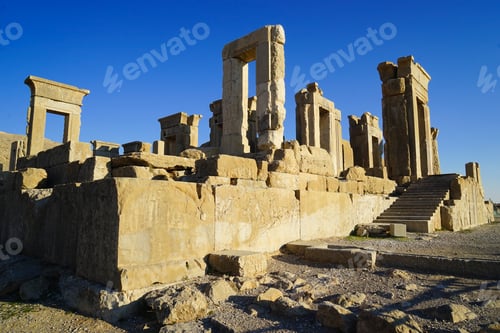 Preview: Persepolis, Whose Magnificent Ruins Rest At The Foot Of Kuh-E Rahmat (Mountain Of Mercy) In
