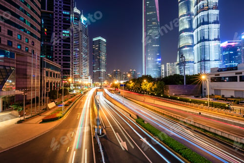 Preview: Beautiful Shanghai City Night View