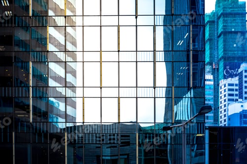 Preview: Modern Office Building Detail, Glass Surface