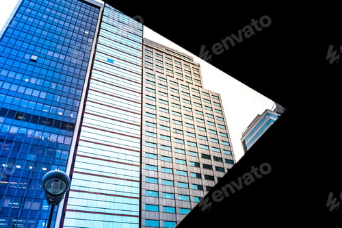 Preview: Modern Office Building Detail, Glass Surface