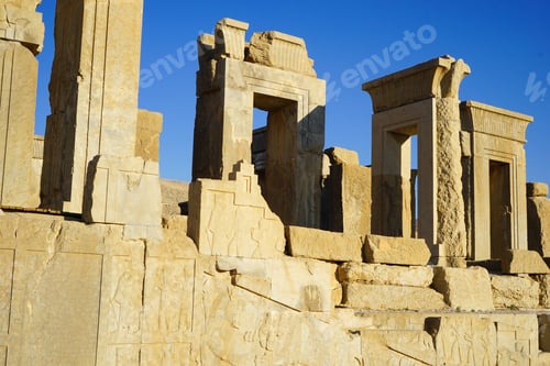 Preview: Persepolis, Whose Magnificent Ruins Rest At The Foot Of Kuh-E Rahmat (Mountain Of Mercy) In