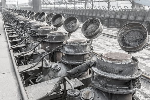 Preview: Steel Plant Old Industrial Equipment Scene In China
