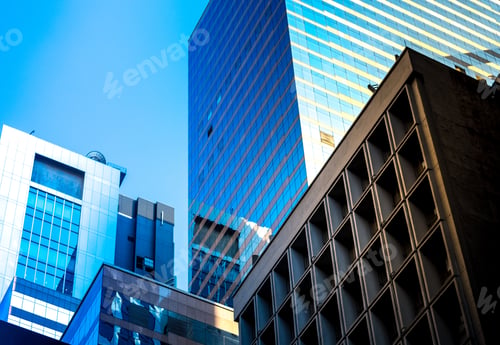 Preview: Modern Office Buildings In Commercial Area, Hong Kong
