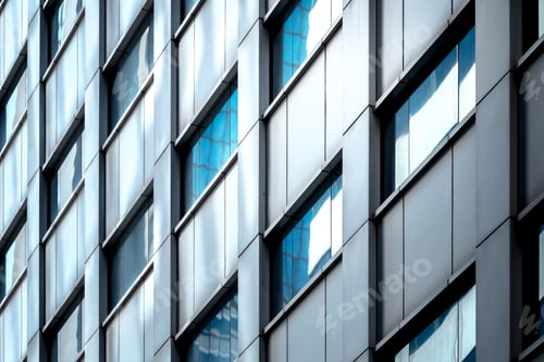 Preview: Windows Of Commercial Building In Hong Kong