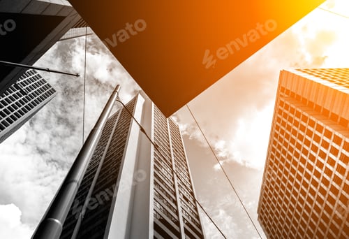 Preview: Modern Office Building Detail, Glass Surface