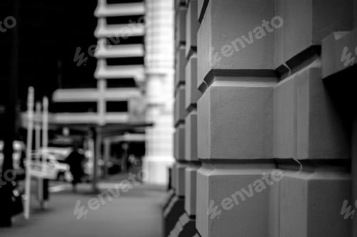 Preview: Commercial Building Close Up; Wellington Office Building.