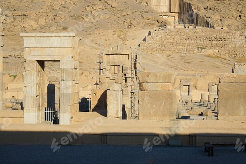 Preview: Persepolis, Whose Magnificent Ruins Rest At The Foot Of Kuh-E Rahmat (Mountain Of Mercy) In