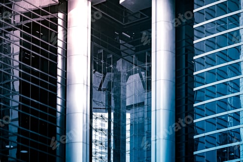 Preview: / Windows Of Commercial Building In Hong Kong