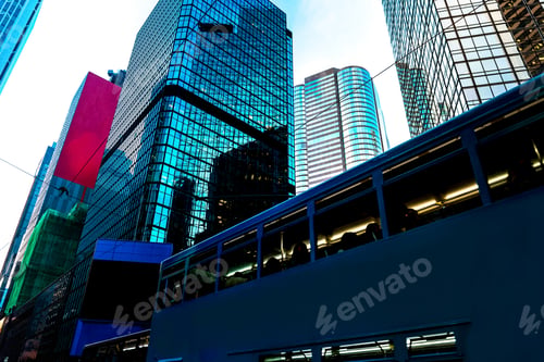 Preview: Modern Office Building Detail, Glass Surface