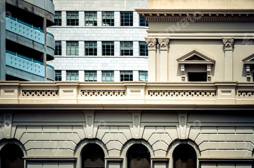 Preview: Commercial Building Close Up; Wellington Office Building.