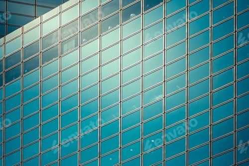 Preview: Modern Office Building Detail, Glass Surface