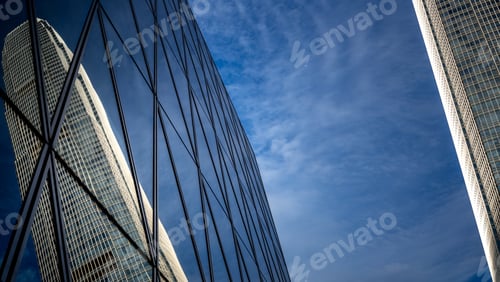 Preview: Commercial Buildings Stretch Up To The Sky In Hong Kong