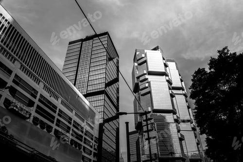 Preview: Modern Office Building Detail, Glass Surface