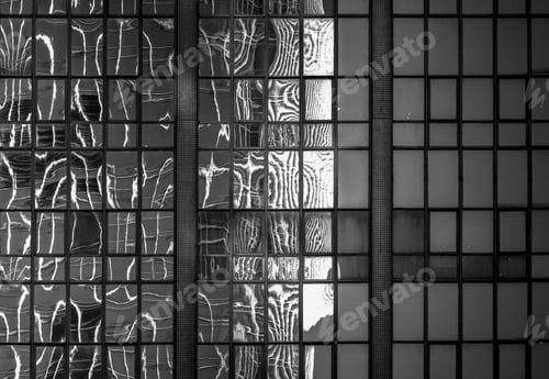 Preview: Commercial Building In Hong Kong With B&W Color