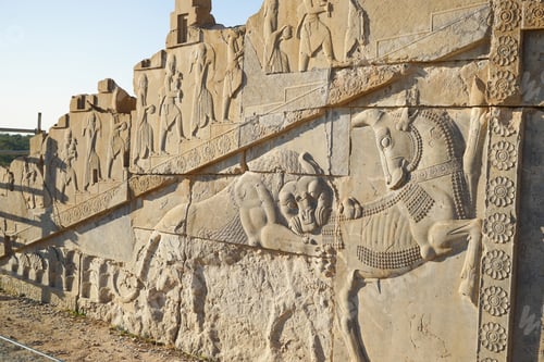 Preview: Persepolis, Whose Magnificent Ruins Rest At The Foot Of Kuh-E Rahmat (Mountain Of Mercy) In