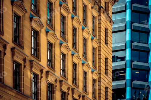 Preview: Commercial Building Close Up; Wellington Office Building.