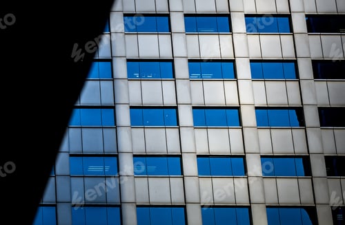 Preview: Modern Office Building Detail, Glass Surface