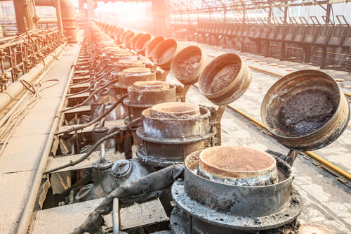 Preview: Steel Plant Old Industrial Equipment Scene In China