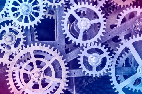Preview: Industrial Clock Transmission Gear Set Details