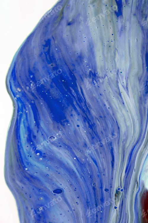 Preview: Acrylic, Paint, Abstract. Closeup Of The Painting. Colorful Abstract Painting Background