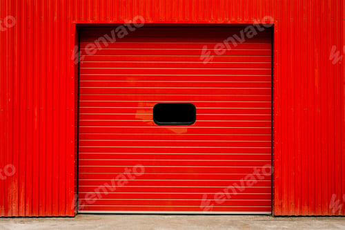 Preview: Red Gate. Background. Grunge Wallpaper