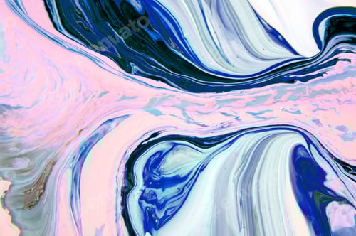 Preview: Acrylic, Paint, Abstract. Closeup Of The Painting. Colorful Abstract Painting Background