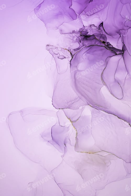 Preview: Ink, Paint, Abstract. Closeup Of The Painting. Colorful Abstract Painting Background