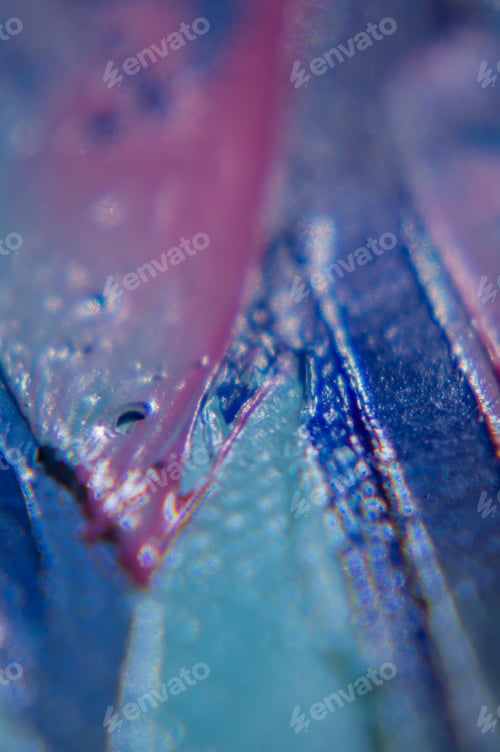 Preview: Fragment. Multicolored Texture Painting. Abstract Art Background. Oil On Canvas. Rough Brushstrokes