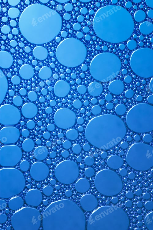 Preview: Bubbles In Water Against Glass