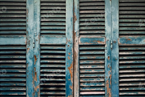 Preview: Old Wooden Window. Retro Texture. Vintage Background. Shutters