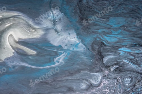 Preview: Acrylic, Paint, Abstract. Closeup Of The Painting. Colorful Abstract Painting Background