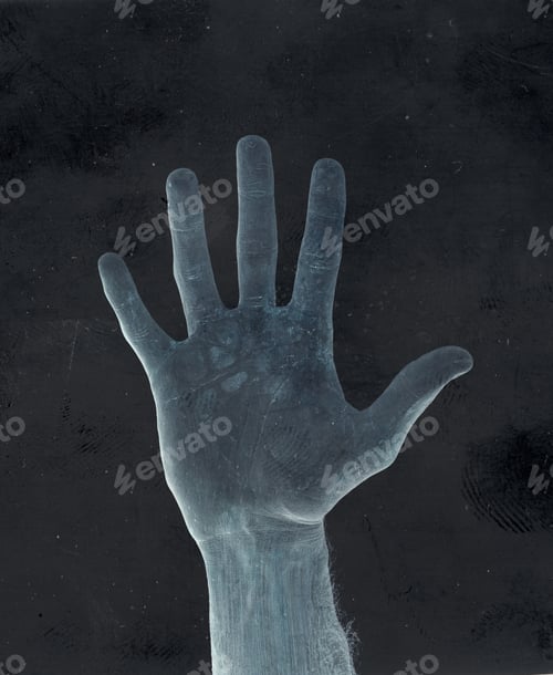 Preview: Invert Hand. Abstract Image