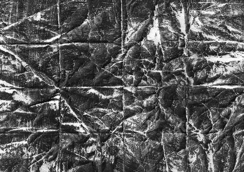Preview: Grey Texture Background. Crumpled Paper