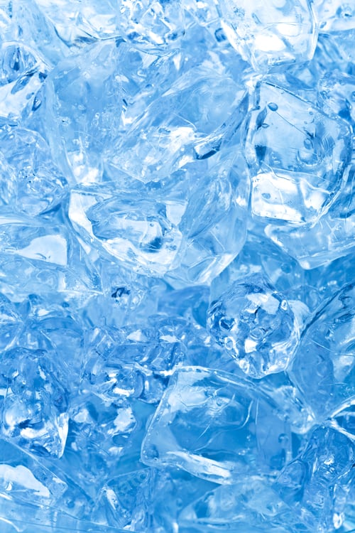 Preview: Abstract Background of Light Blue Ice Cubes