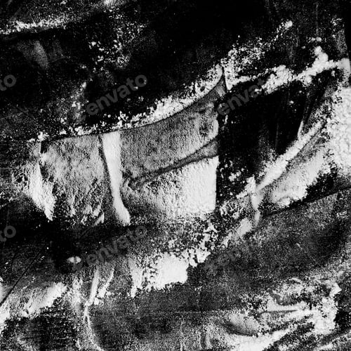 Preview: Isolated Natural White Flour Powder Texture Effect On Clean Black Background. Organic Baking
