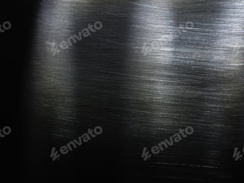 Preview: Metal Texture Background. Macro Photo Of Brushed Metal.