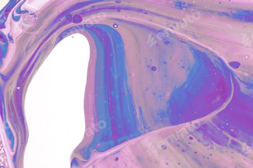 Preview: Acrylic, Paint, Abstract. Closeup Of The Painting. Colorful Abstract Painting Background