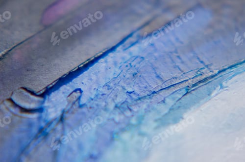 Preview: Abstract Close Up of Blue and Gray Swirls