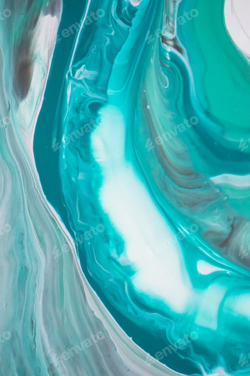Vista previa: Acrylic, Paint, Abstract. Closeup Of The Painting. Colorful Abstract Painting Background
