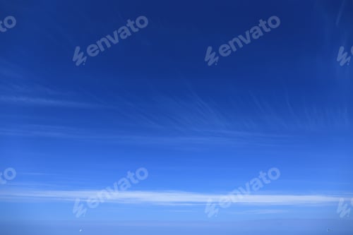 Preview: Blue Sky. Blue Abstract Background