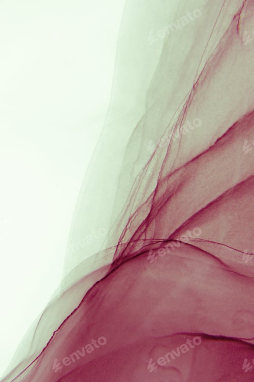Preview: Ink Colors Are Amazingly Bright, Luminous, Translucent, Free-Flowing, And Dry Quickly. Abstract