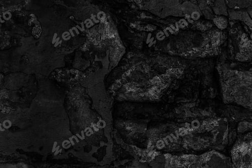 Preview: Old Black Background. Dark Grunge Wallpaper