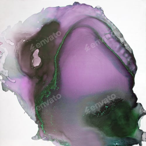 Preview: Ink, Paint, Abstract. Closeup Of The Painting. Colorful Abstract Painting Background