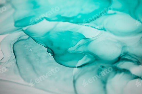Preview: Ink, Paint, Abstract. Closeup Of The Painting. Colorful Abstract Painting Background