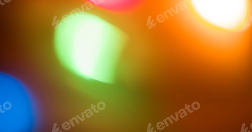Preview: Lights Blurred Bokeh Background From Christmas Night Party For Your Design