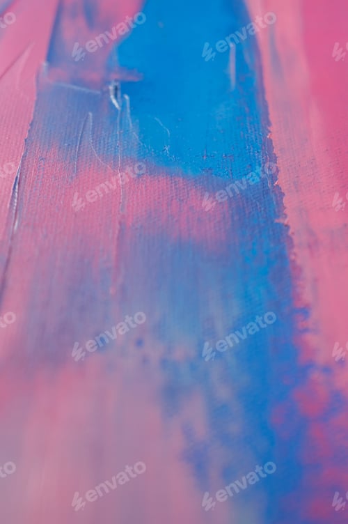 Preview: Fragment. Multicolored Texture Painting. Abstract Art Background. Oil On Canvas. Rough Brushstrokes