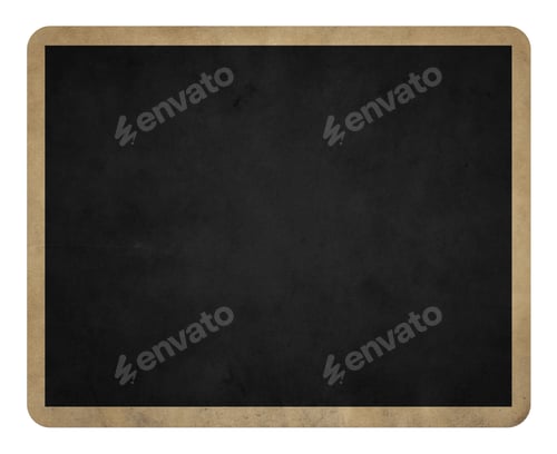 Preview: Black Background In Brown Frame