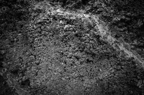 Preview: Old Black Wall. Grunge Background. Industrial Wallpaper. Grung